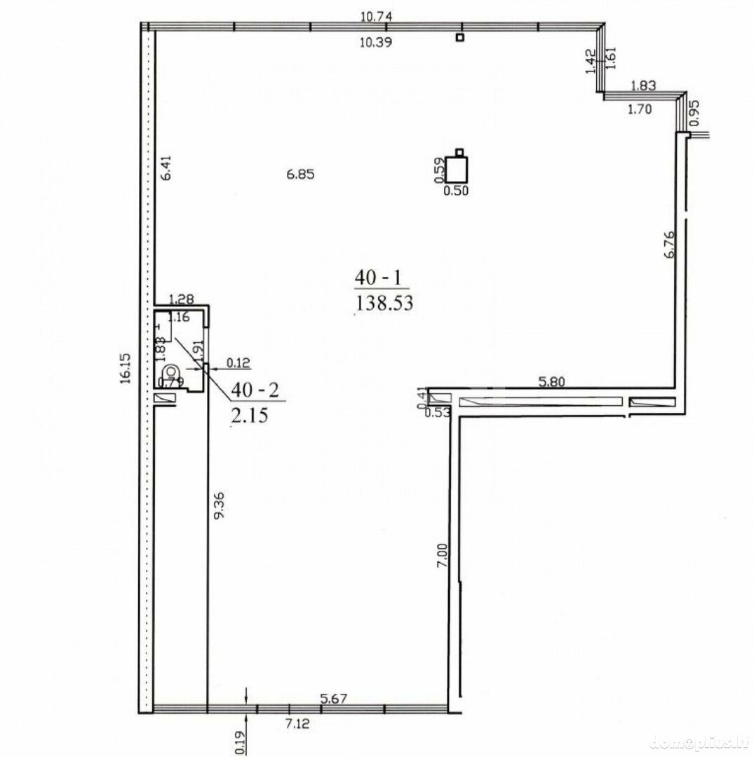 Office Premises for rent Vilniuje, Baltupiuose, Trinapolio g.