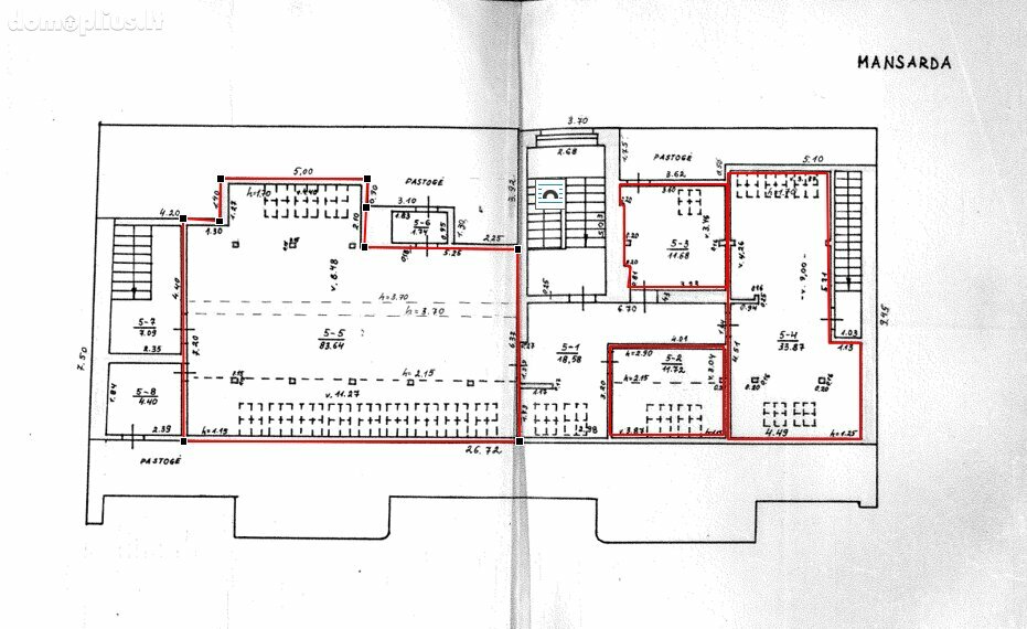 Office / Tourism and recreation / Commercial/service Premises for rent Klaipėdoje, Centre, Vytauto g.