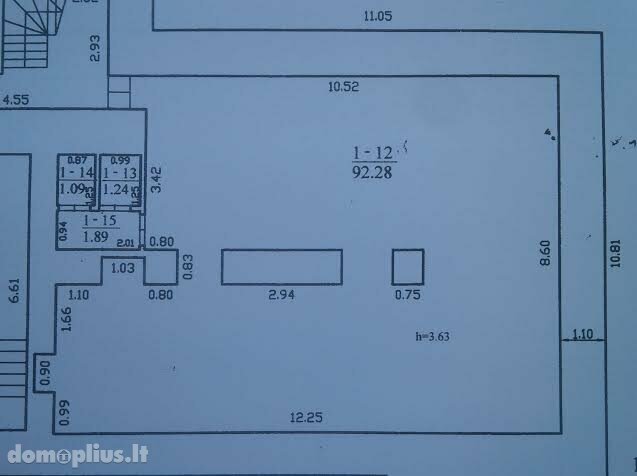 Office / Commercial/service / Other Premises for rent Vilniuje, Senamiestyje, Gedimino pr.
