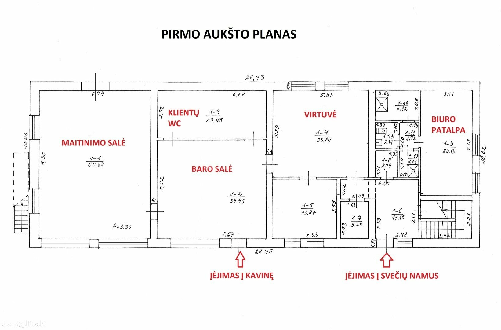Parduodamos Maitinimo patalpos Kretingos rajono sav., Salantuose