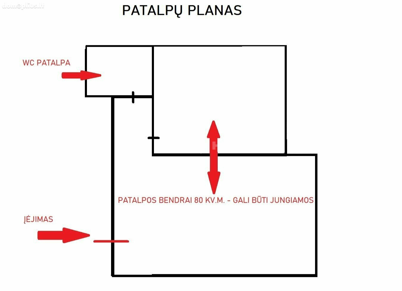 Biuro Patalpų nuoma Panevėžyje, Centre, Ramygalos g.