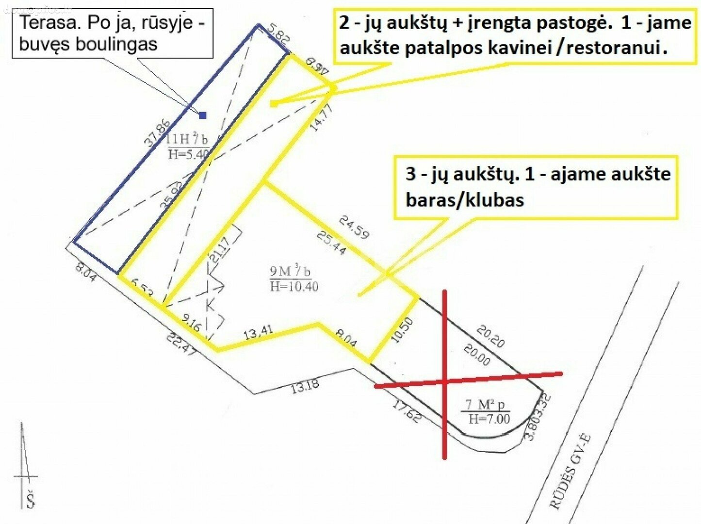 Parduodamos Biuro patalpos Šiauliuose, Centre, Rūdės g.