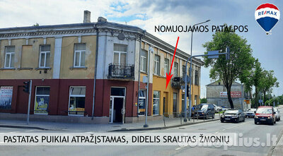  Patalpų nuoma Šiauliuose, Centre, Tilžės g.