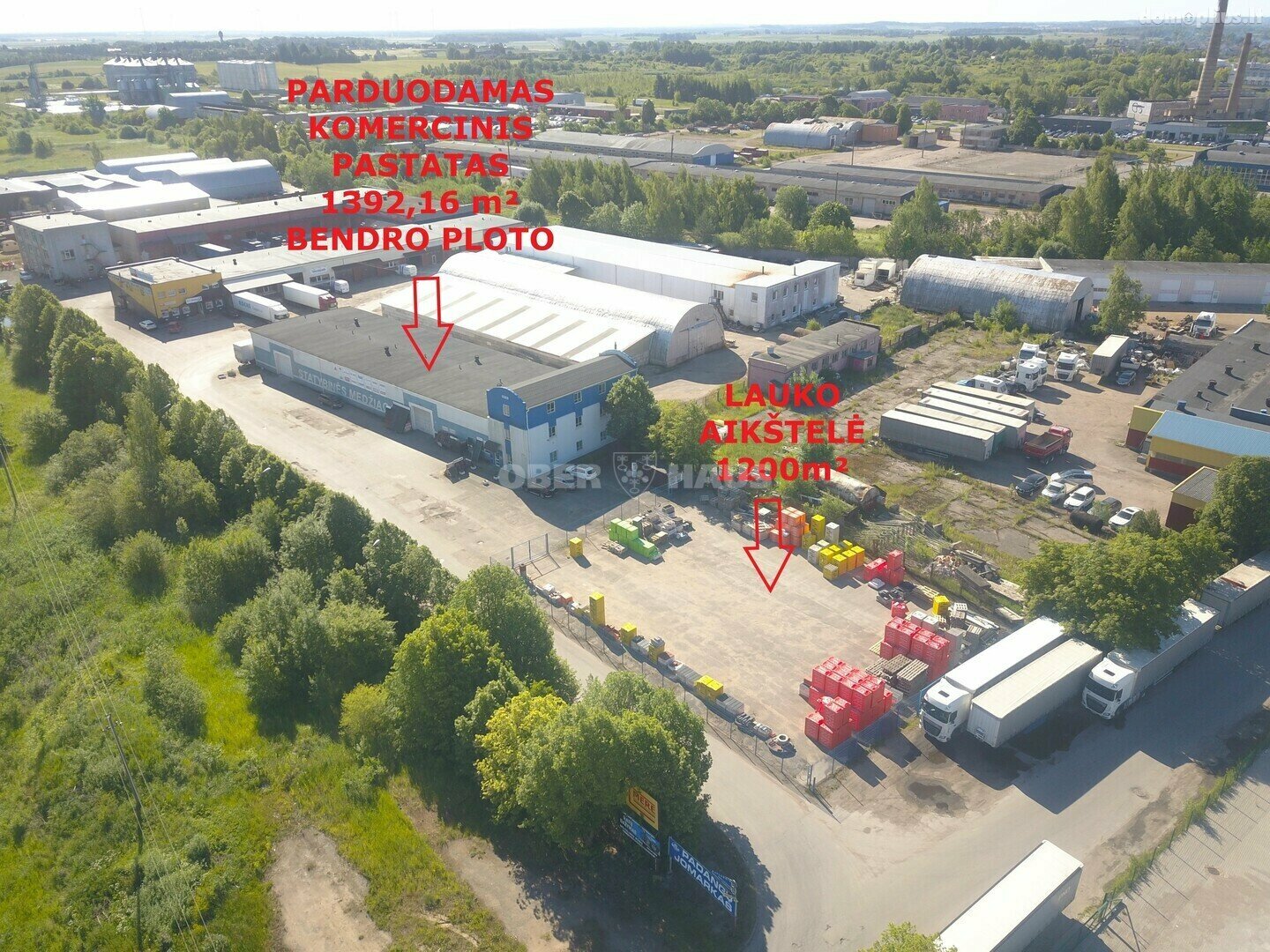 For sale Commercial/service premises Telšių rajono sav., Telšiuose