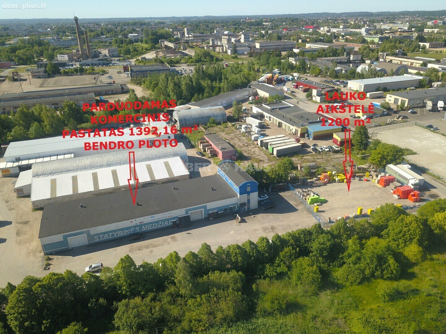 For sale Commercial/service premises Telšių rajono sav., Telšiuose