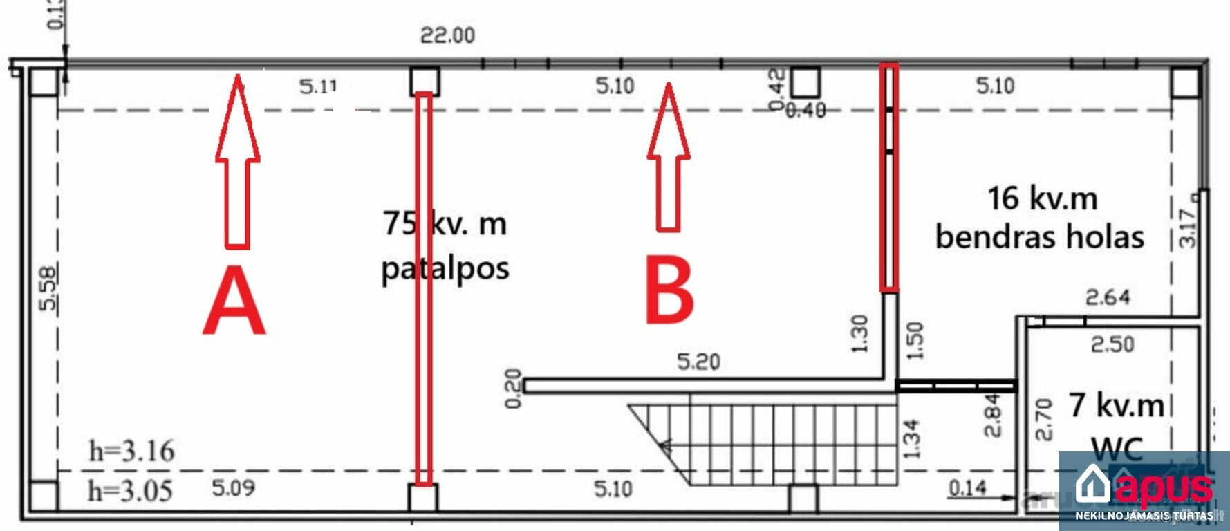 Kita Patalpų nuoma Vilniuje, Didžioji Riešė, Prašiškių g.