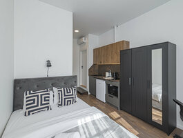Minimalist Studio Apartment by Hostlovers. Apartment rent Ka...