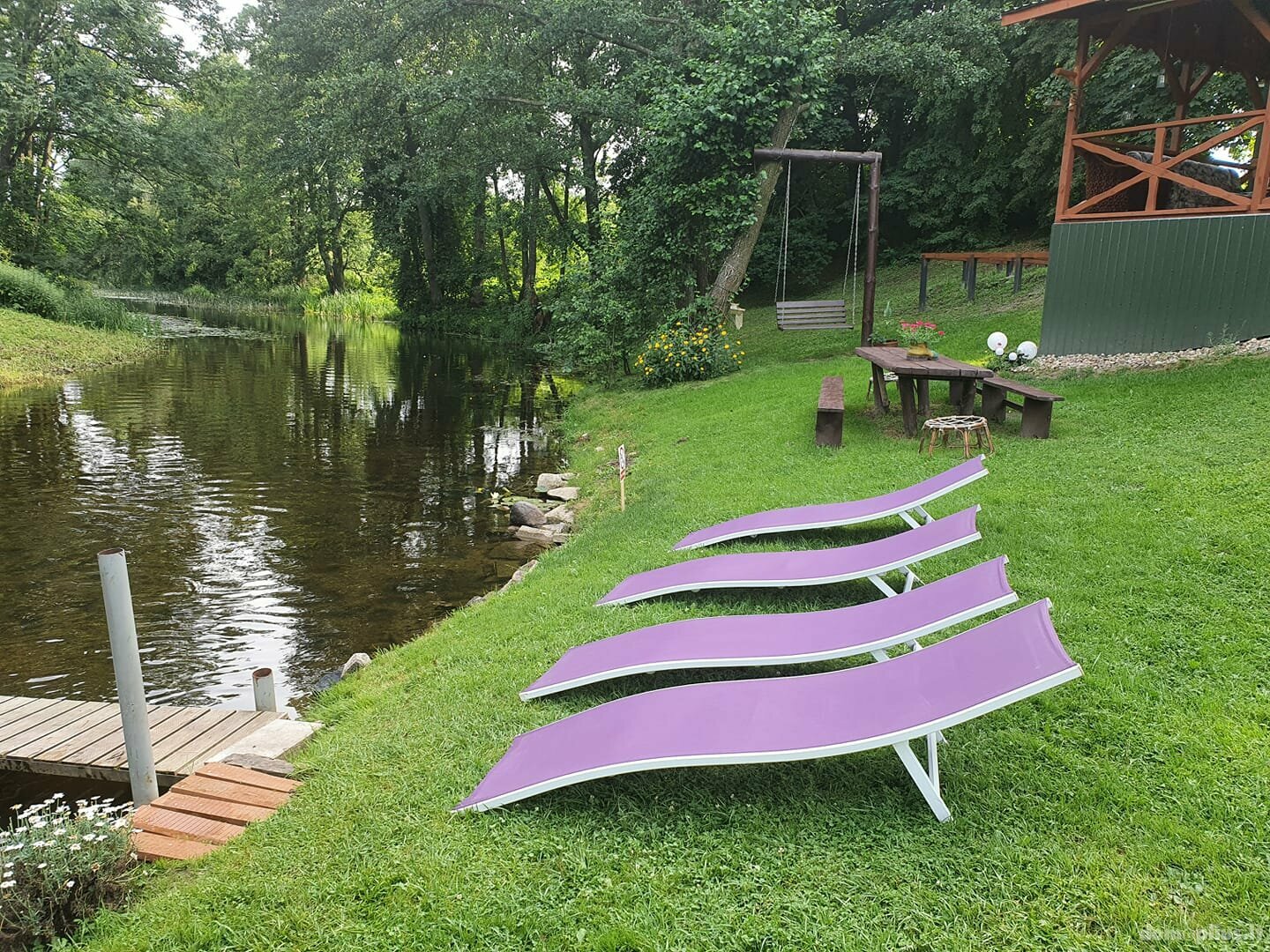 Nakvynė su poilsiu sodyboje ant vaizdingo  Šešupės kranto. Sodybos nuoma Marijampolės sav., Liudvinave