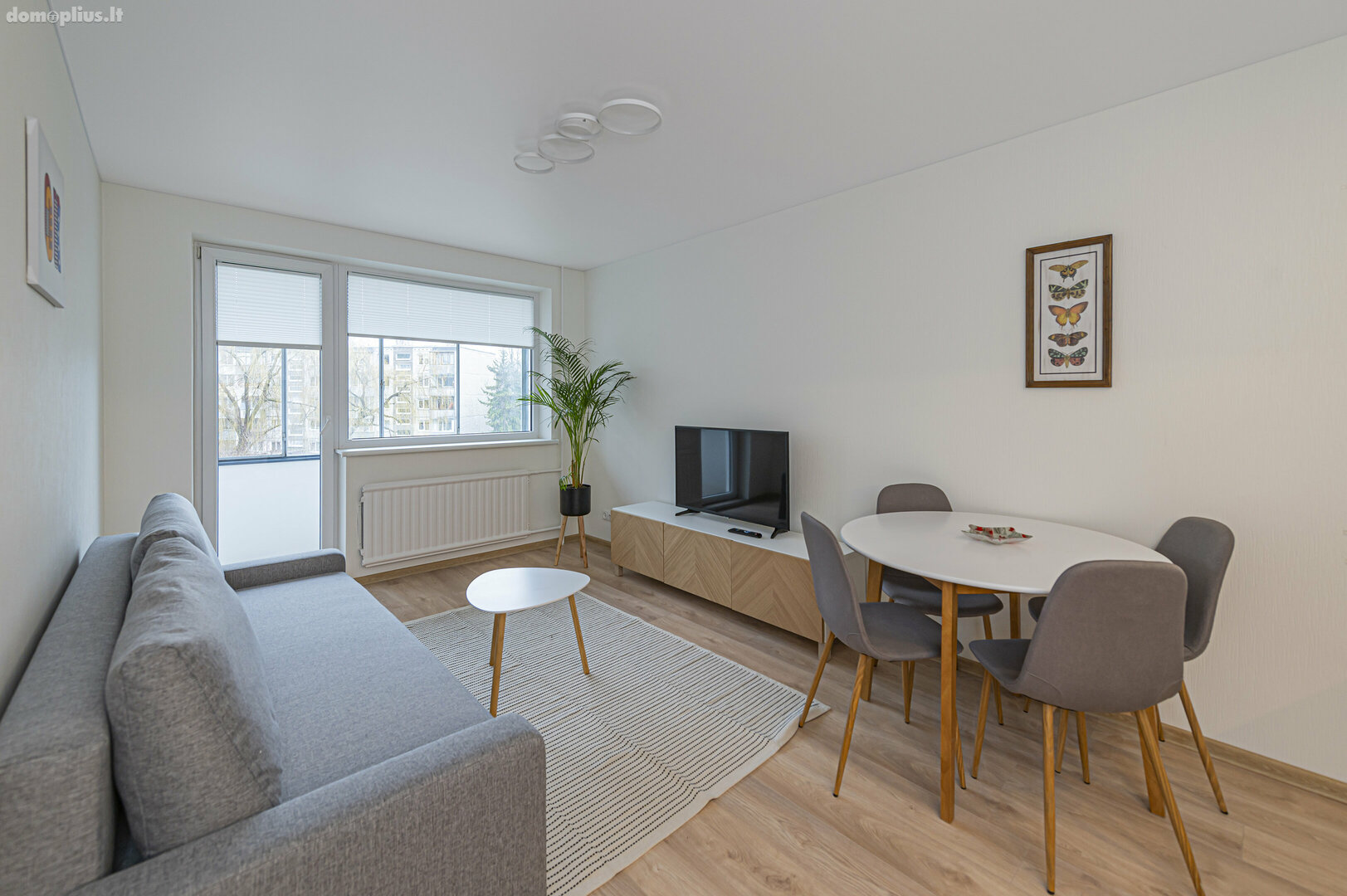 Luminious ap w balcony by PoloApartments. Квартира аренда Kaune, Dainavoje, Partizanų g.
