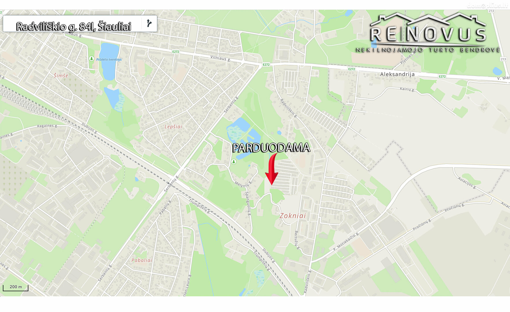 Гараж Šiauliuose, Zokniuose, Radviliškio g.