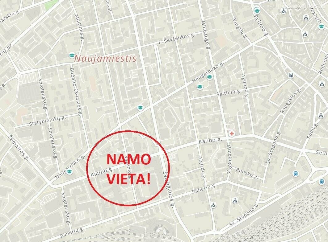 Гараж Vilniuje, Naujamiestyje, Kauno g.