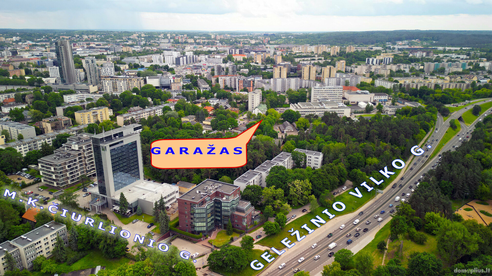 Сдаю гараж Vilniuje, Naujamiestyje, K. Donelaičio g.