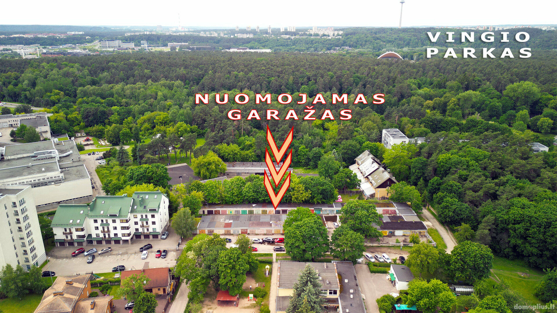 Сдаю гараж Vilniuje, Naujamiestyje, K. Donelaičio g.