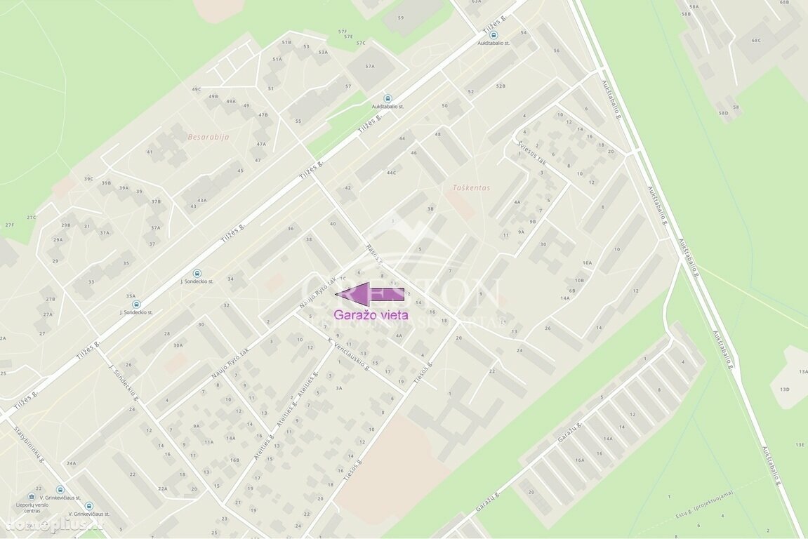 Гараж Šiauliuose, Lieporiuose, Naujo Ryto tak.