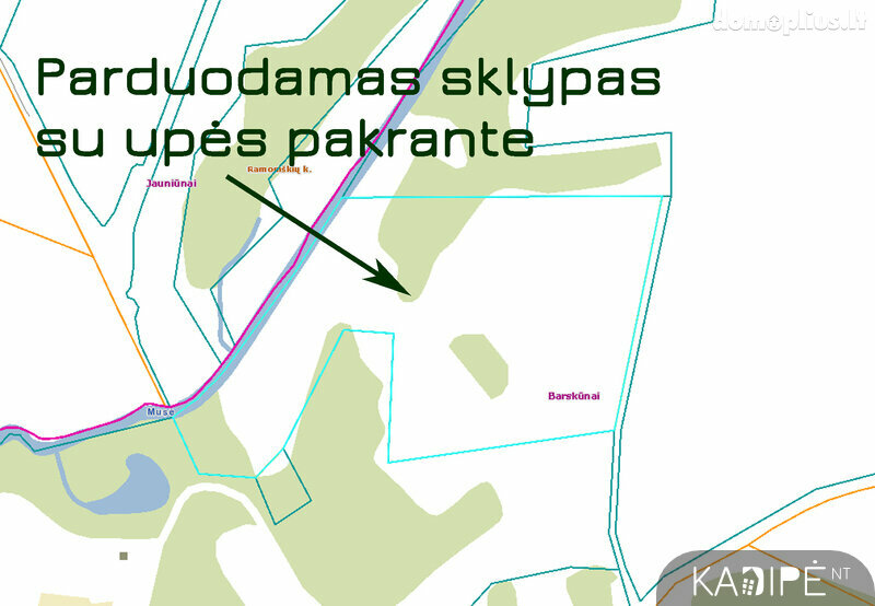 Parduodamas sklypas Širvintų rajono sav., Pociūnuose