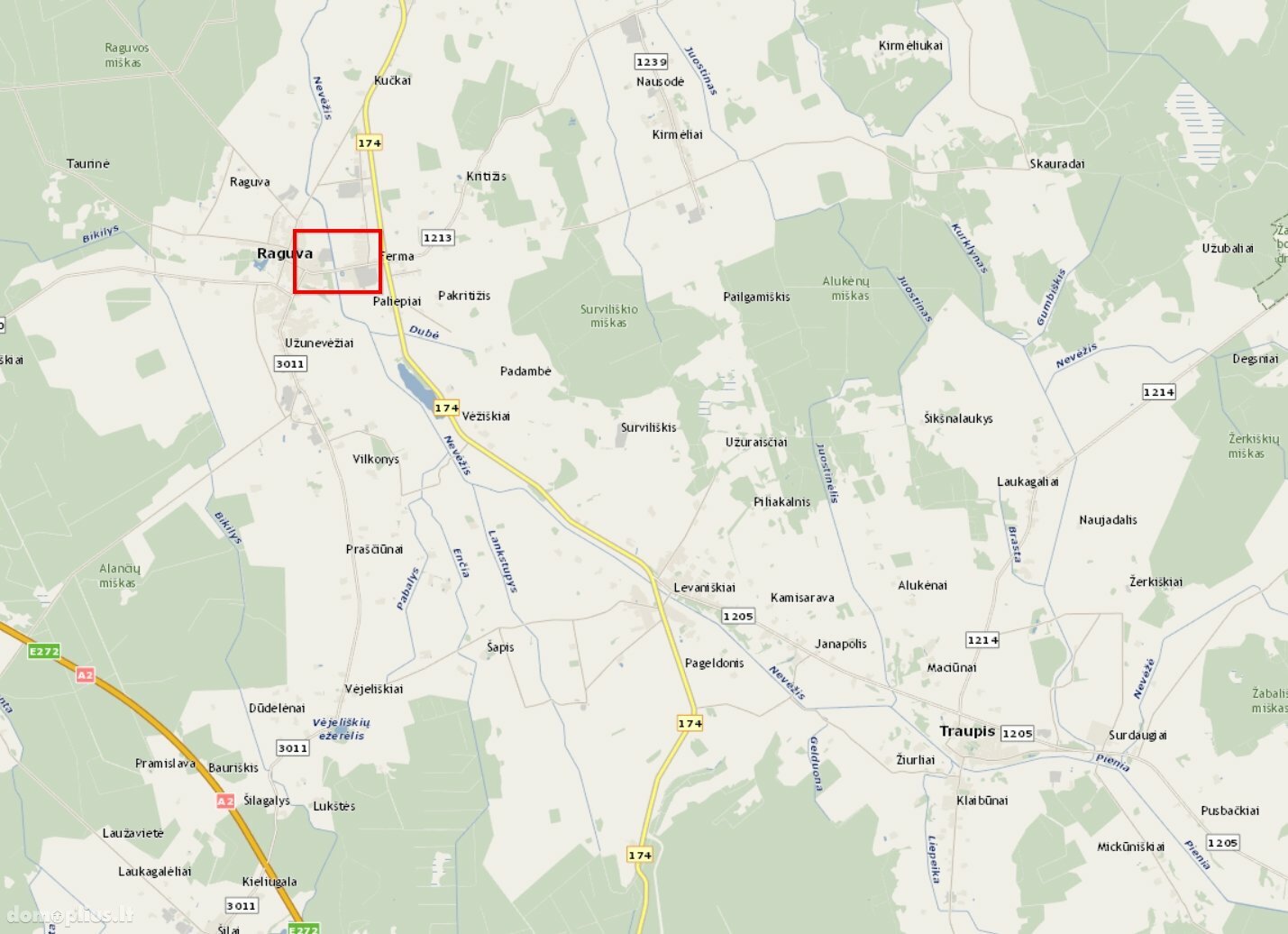 Land for sale Panevėžio rajono sav., Fermoje, Taikos g.