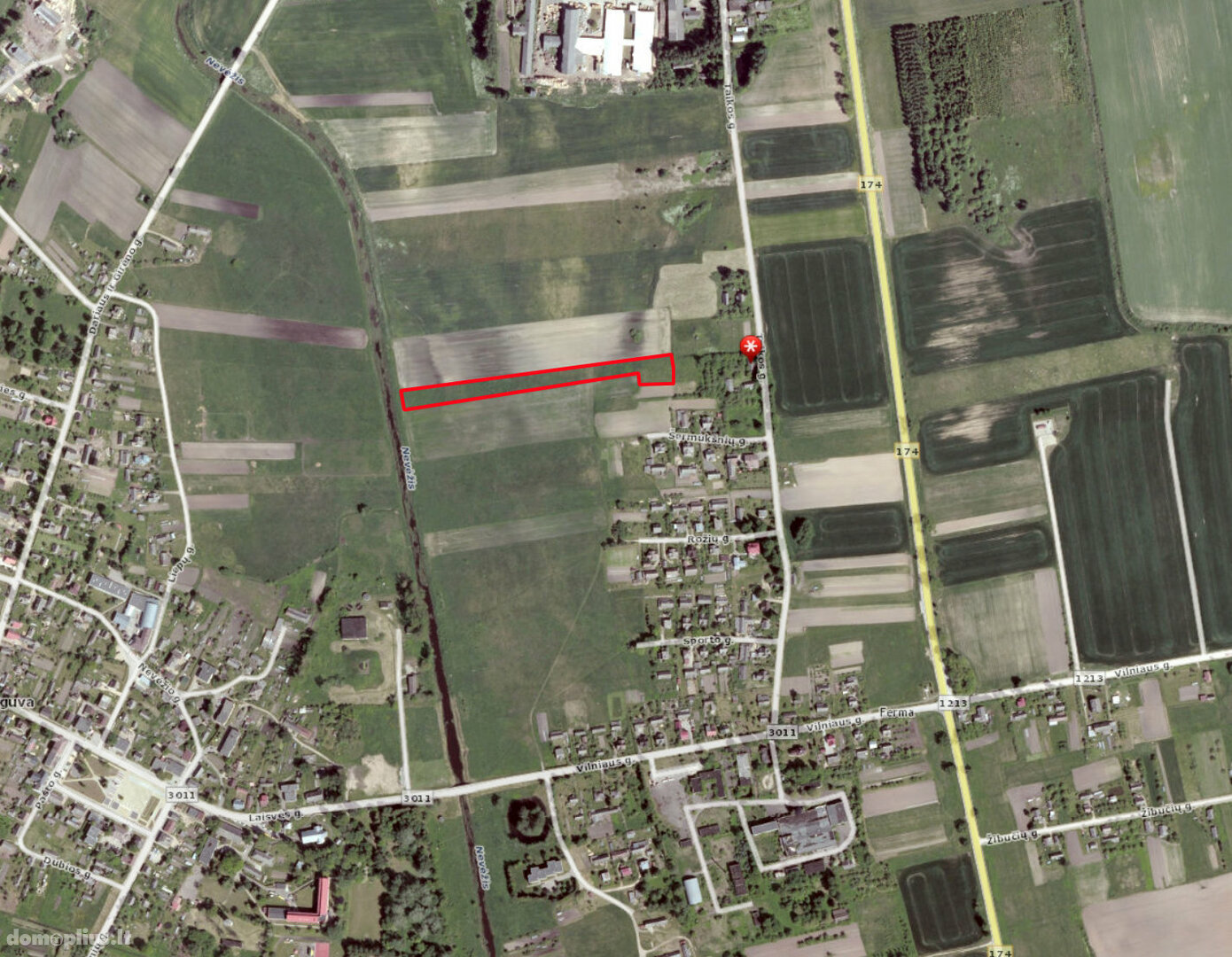 Land for sale Panevėžio rajono sav., Fermoje, Taikos g.