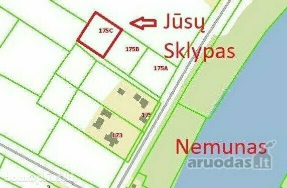 Parduodamas sklypas Druskininkų sav., Gailiūnuose, Gailiūnų g.