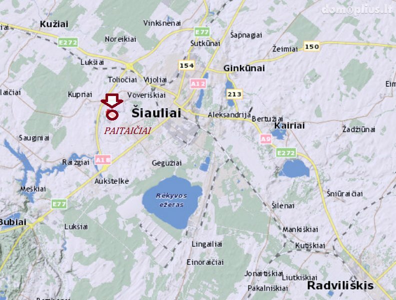 Land for sale Šiaulių rajono sav., Paitaičiuose, Ūmėdžių g.