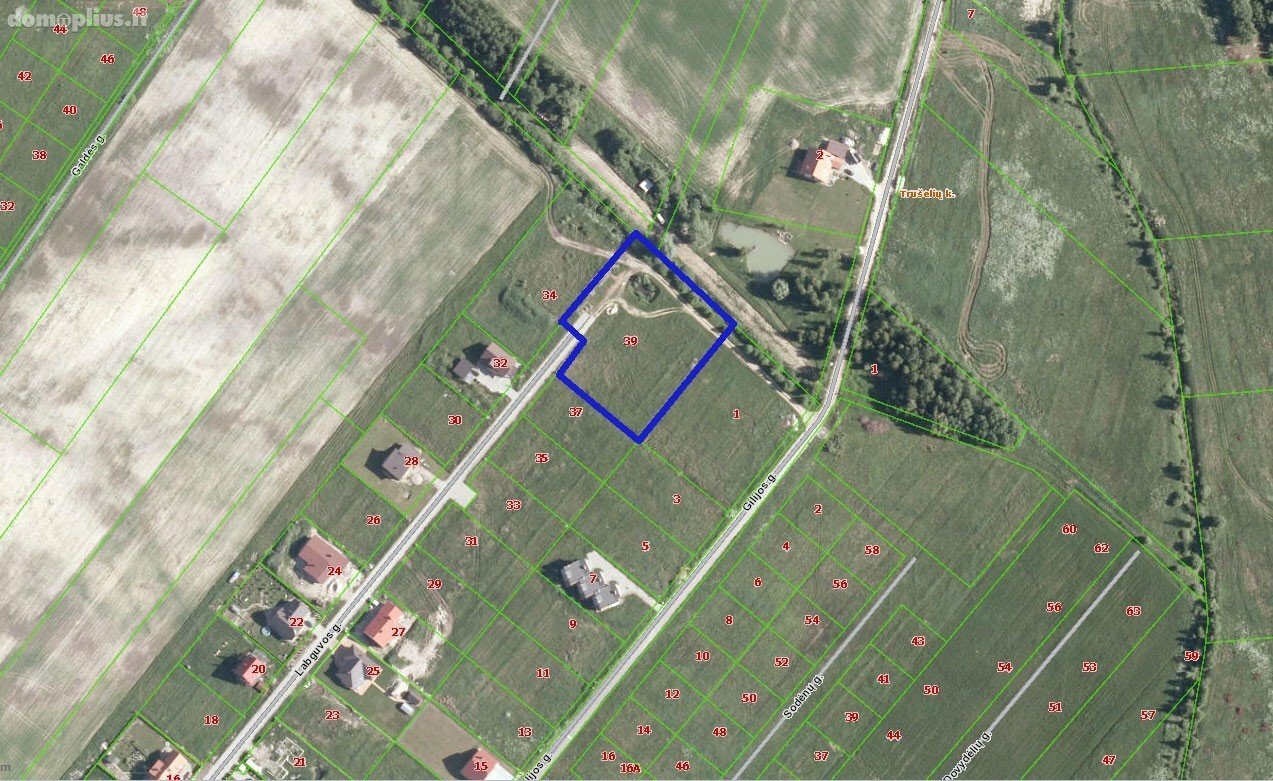 Land for sale Klaipėdos rajono sav., Trušeliuose, Labguvos g.
