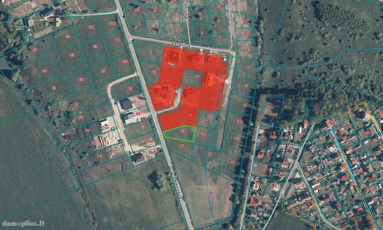 Parduodamas sklypas Kretingos rajono sav., Kretingoje, Penkininkų g.