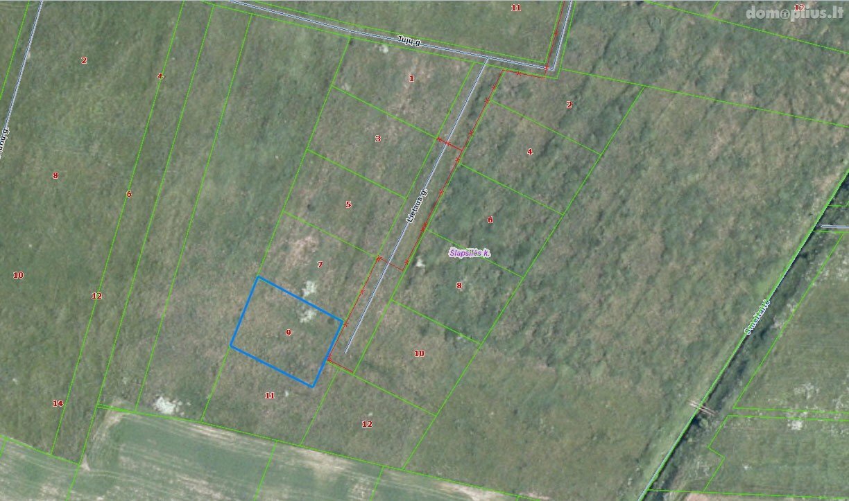 Land for sale Klaipėdos rajono sav., Šlapšilėje, Lietaus g.