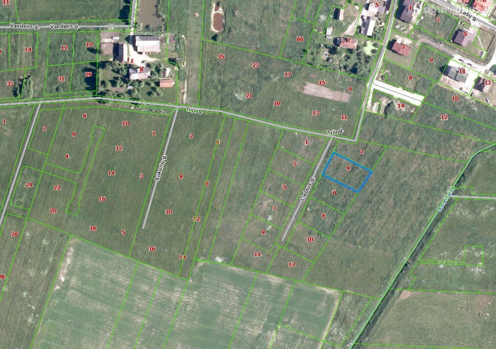 Land for sale Klaipėdos rajono sav., Šlapšilėje, Lietaus g.