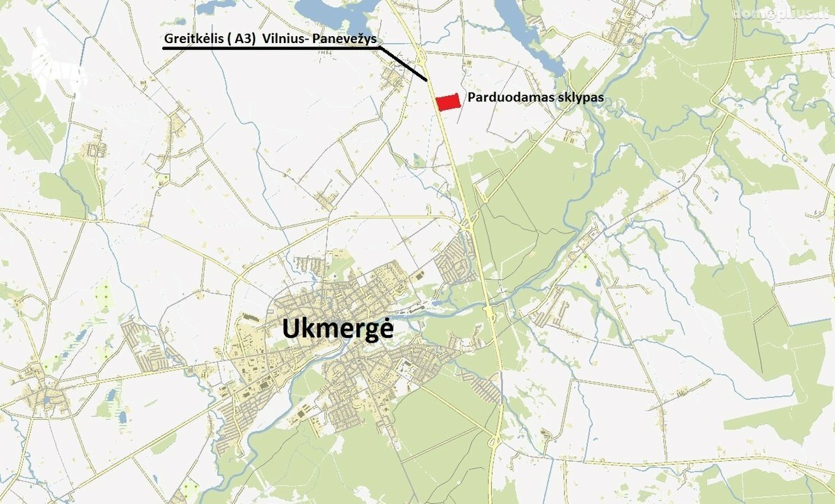 Land for sale Ukmergės rajono sav.