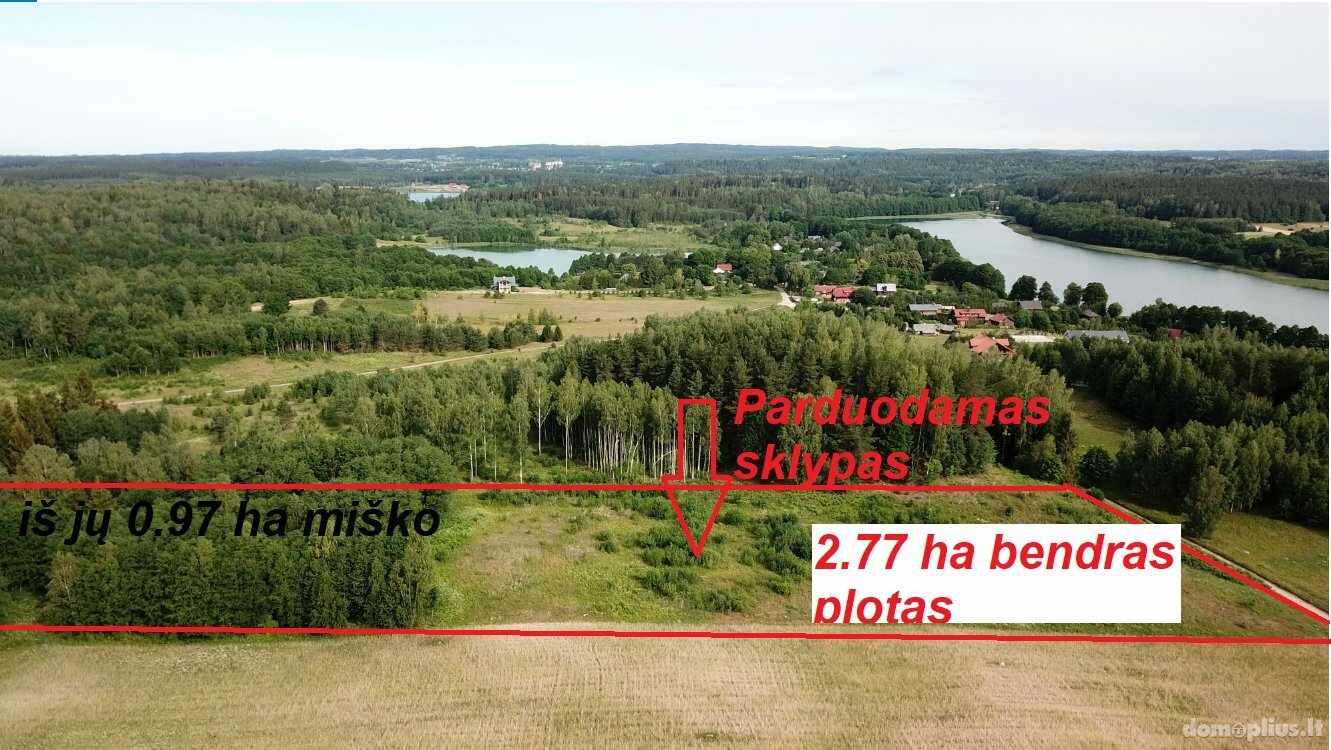 Parduodamas sklypas Trakų rajono sav., Nikronyse