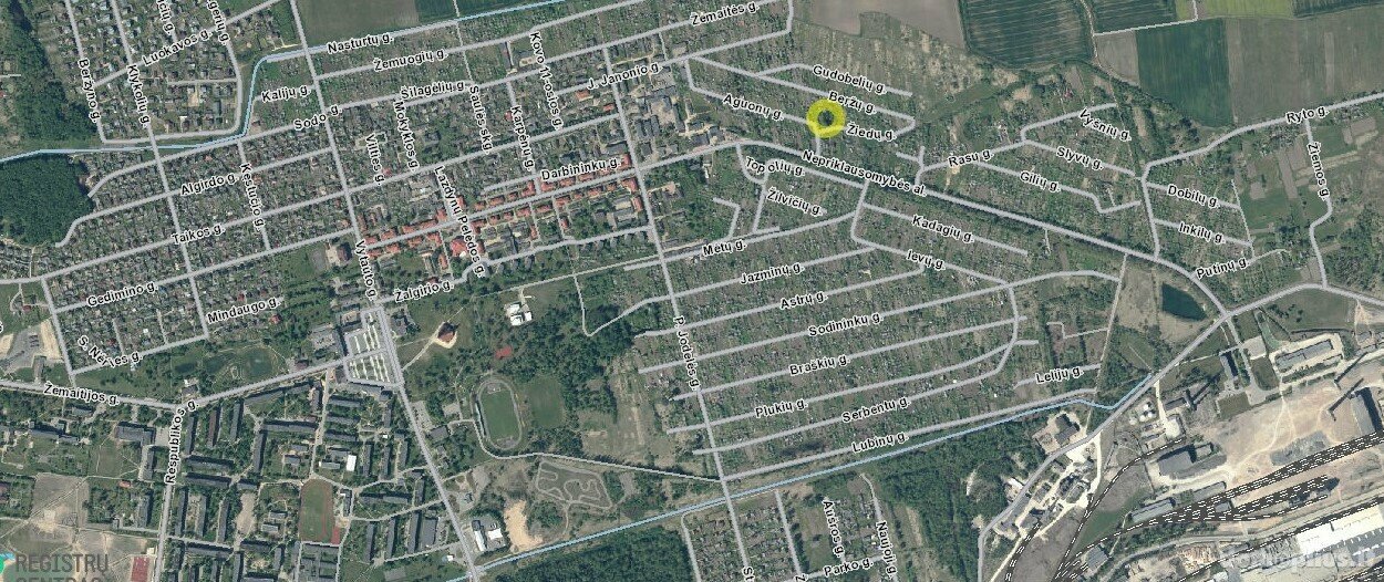 Parduodamas sklypas Akmenės rajono sav., Naujoji Akmenė, Žiedų g.
