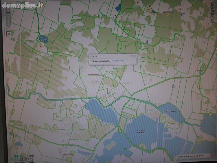 Parduodamas sklypas Zarasų rajono sav., Vosgėliuose