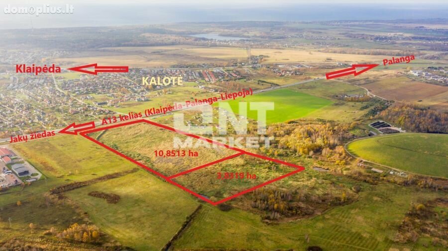 Land for sale Klaipėdos rajono sav., Glaudėnuose