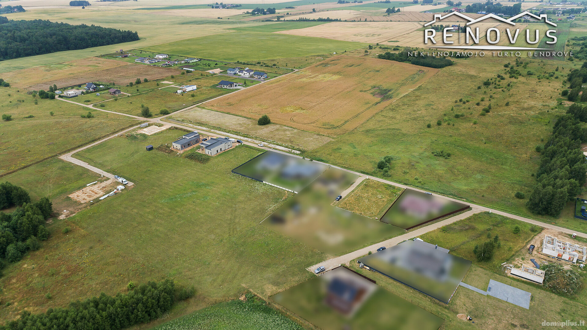 Участок Šiaulių rajono sav., Gegužiuose, Vaivorykštės g.