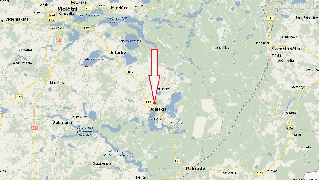 Parduodamas sklypas Molėtų rajono sav., Stebuliuose, Plytinės g.