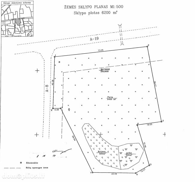 Land for sale Vilniaus rajono sav., Dūkštos, Mokyklos g.