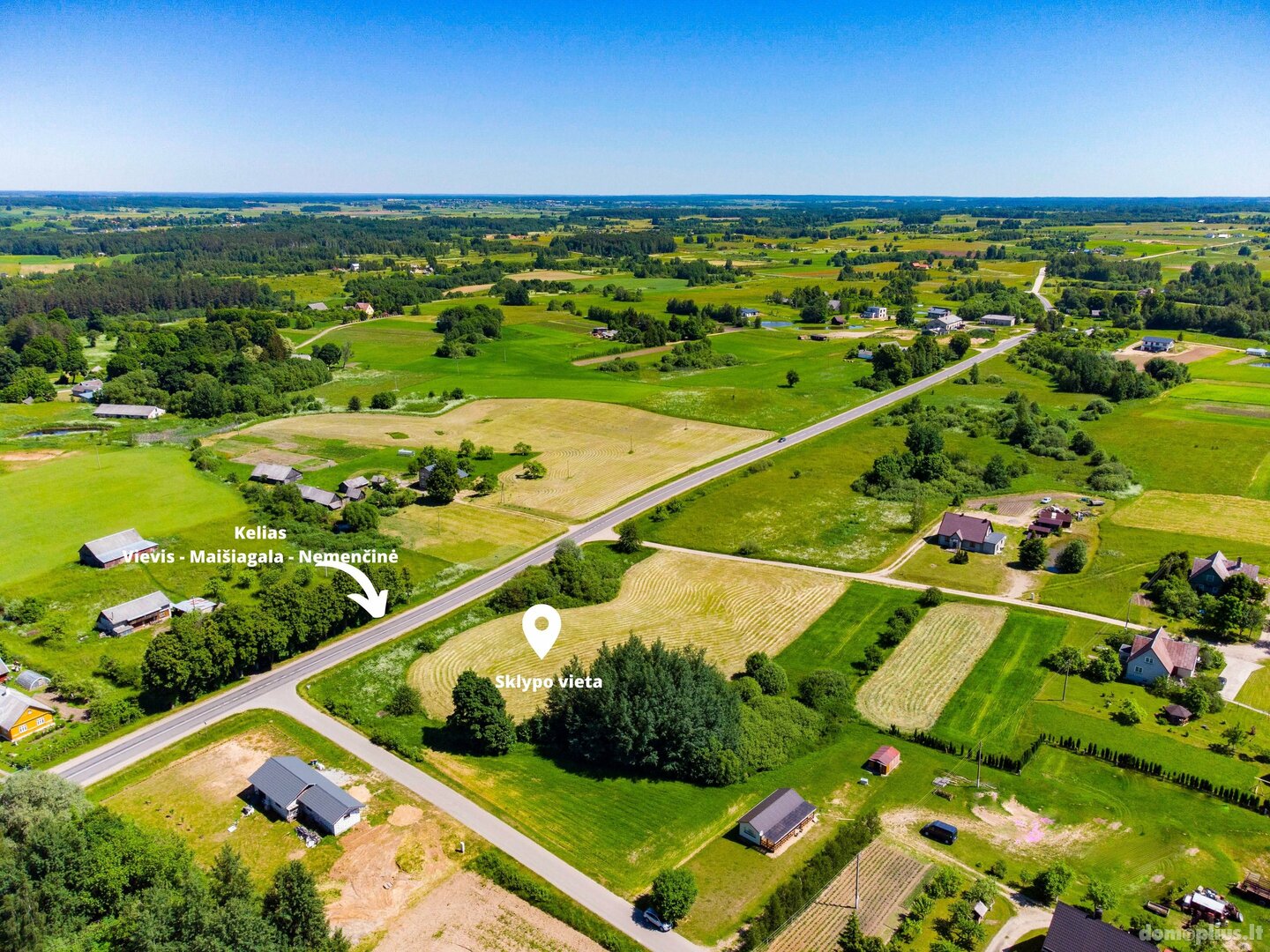 Parduodamas sklypas Vilniaus rajono sav., Dūkštos, Mokyklos g.