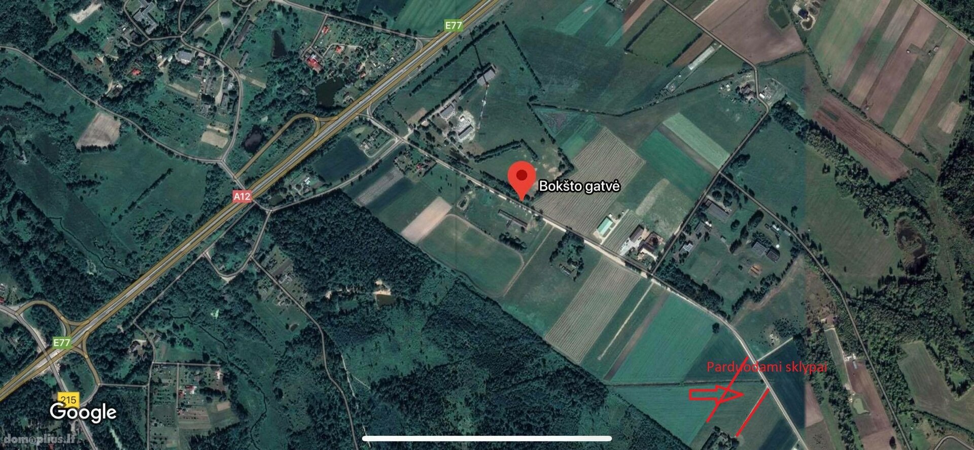 Land for sale Šiaulių rajono sav., Bubiuose, Bokšto g.