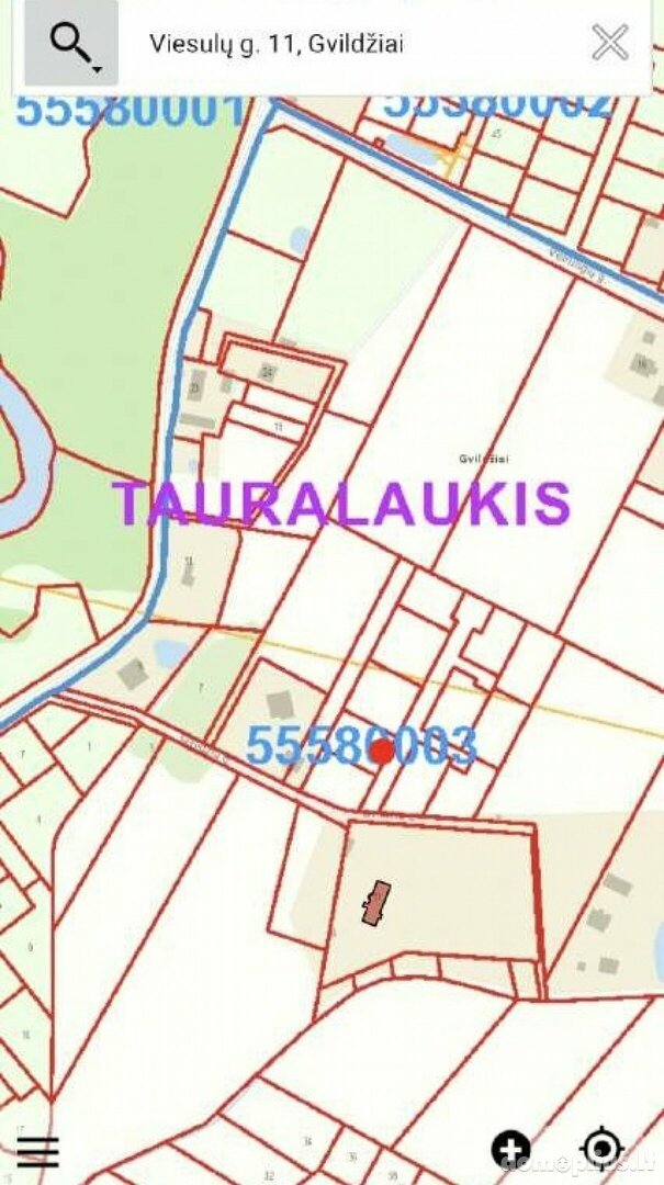 Land for sale Klaipėdos rajono sav., Aukštkiemiuose, Viesulų g.