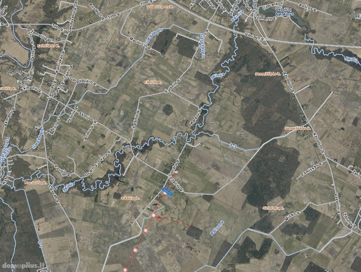 Parduodamas sklypas Klaipėdos rajono sav., Ežaičiuose, Gandrų g.