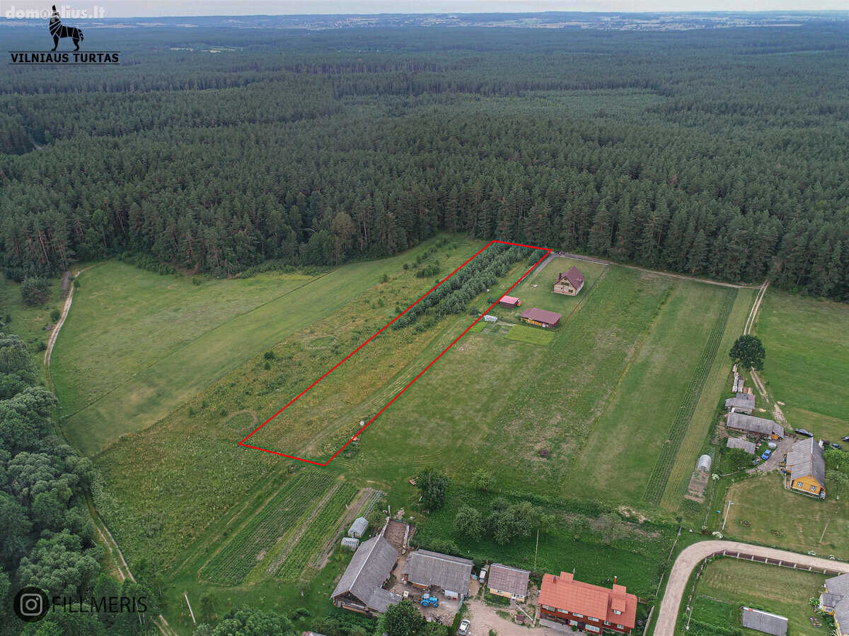 Land for sale Vilniaus rajono sav., Tribiluose