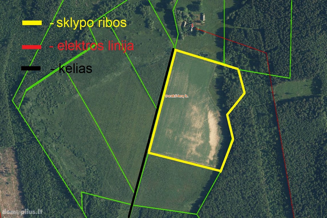 Land for sale Panevėžio rajono sav., Daukšėnuose