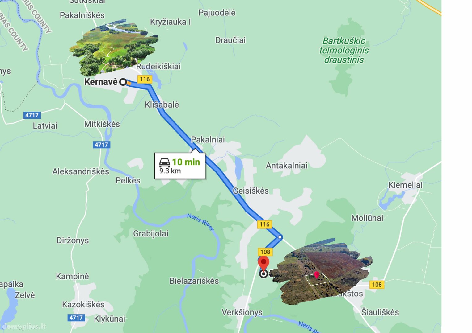 Parduodamas sklypas Vilniaus rajono sav., Airėnai II