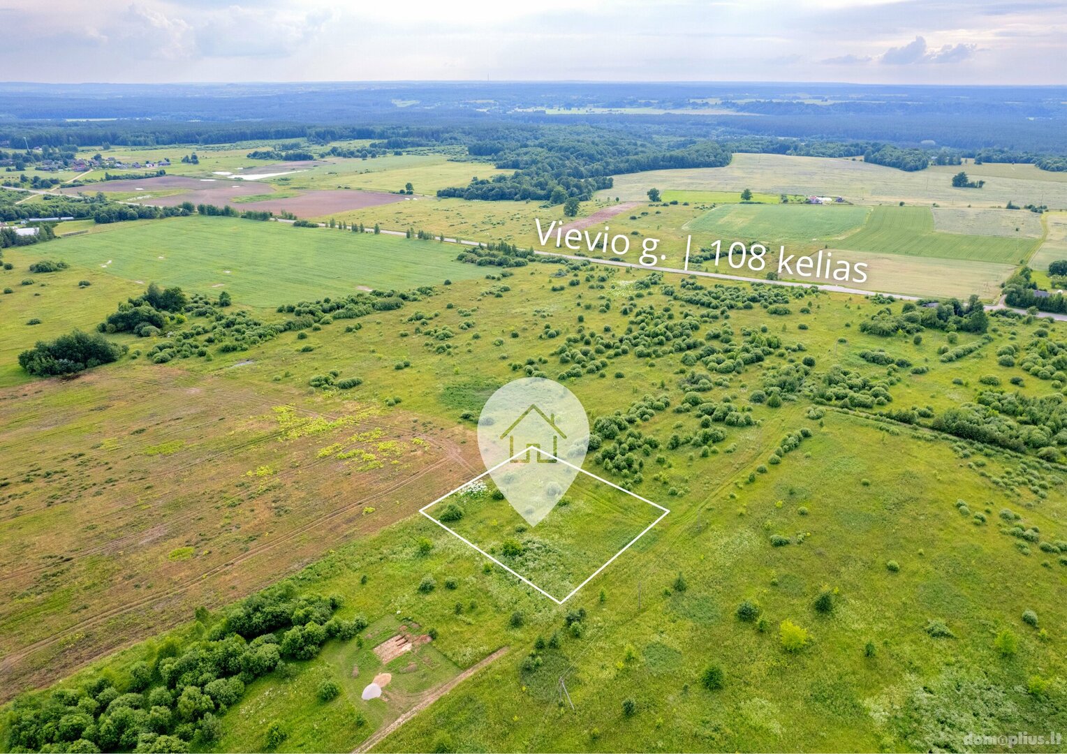 Parduodamas sklypas Vilniaus rajono sav., Airėnai II