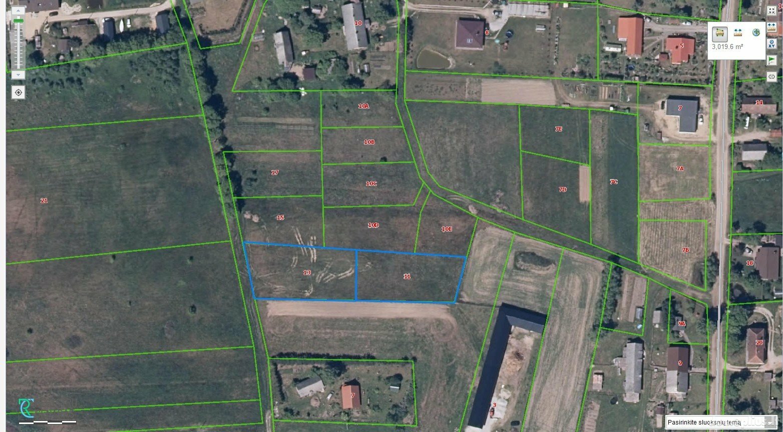 Parduodamas sklypas Klaipėdos rajono sav., Pangesuose, Raštų g.
