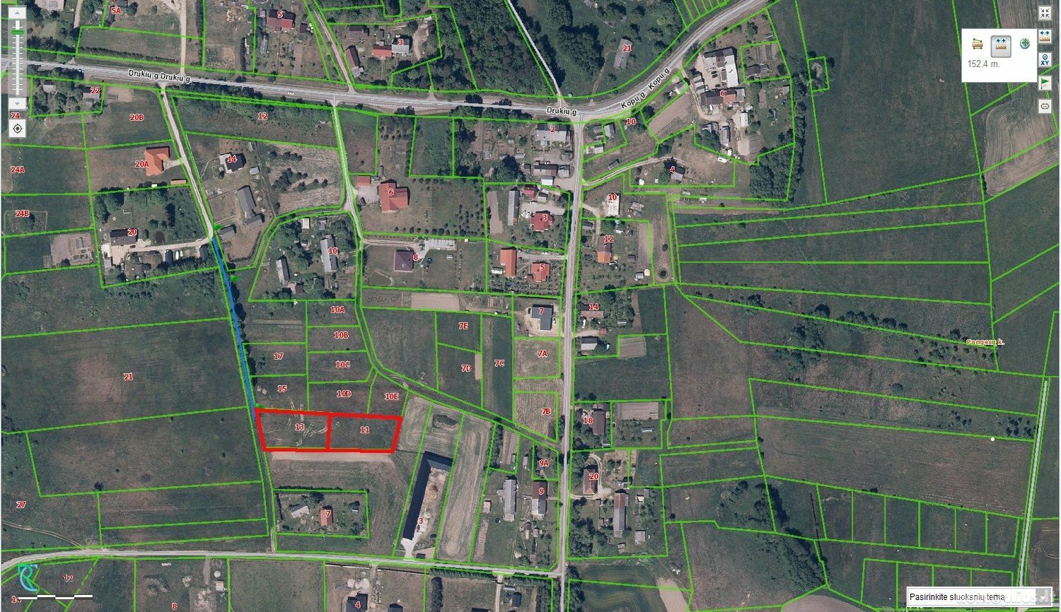 Parduodamas sklypas Klaipėdos rajono sav., Pangesuose, Raštų g.