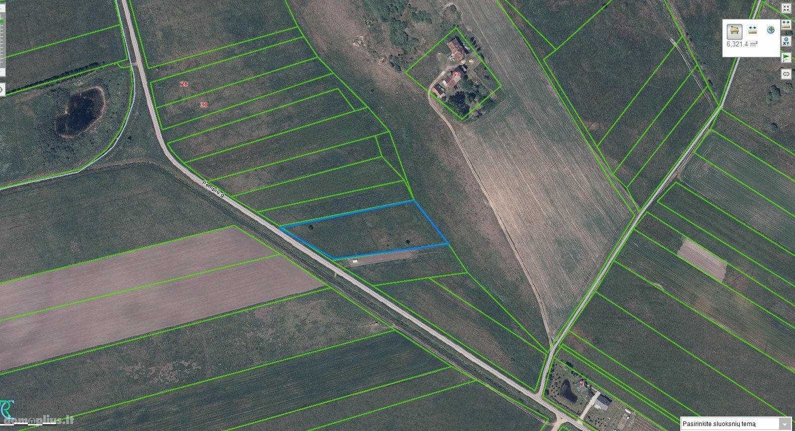 Parduodamas sklypas Klaipėdos rajono sav., Pangesuose, Pempių g.