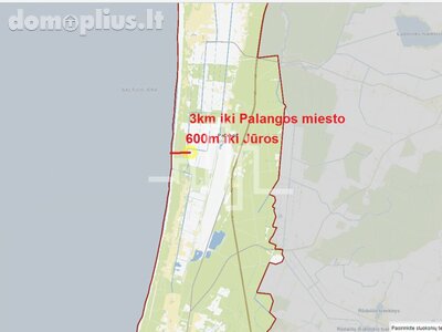 Parduodamas sklypas Palangoje, Dulksnos g.
