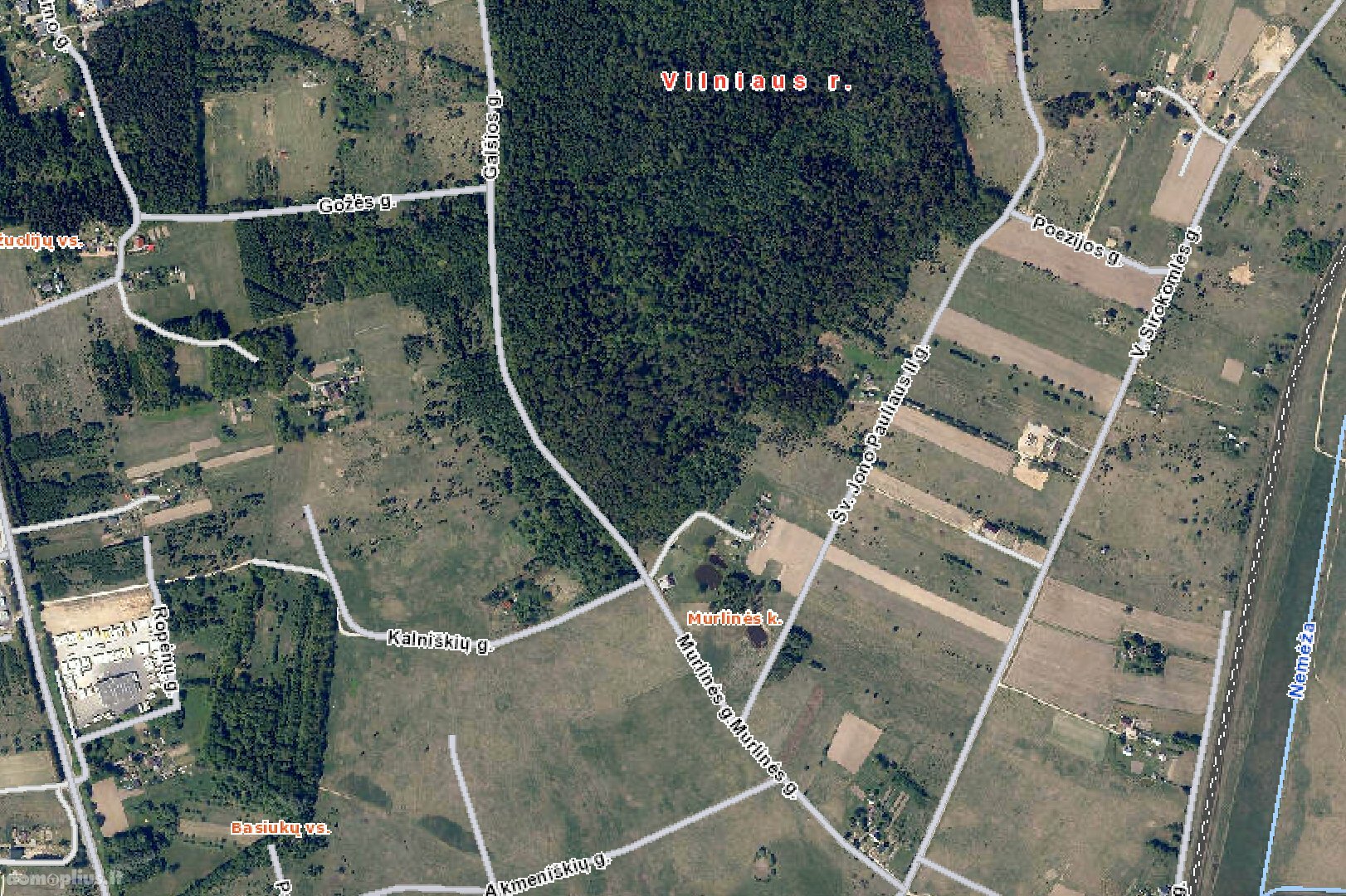 Land for sale Vilniaus rajono sav., Murlinėje