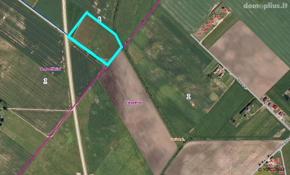 Parduodamas sklypas Šiaulių rajono sav., Daušiškiuose