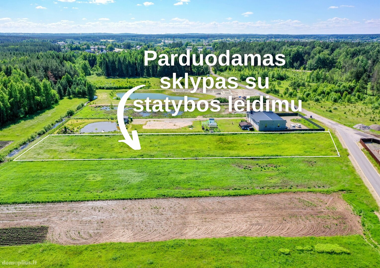 Land for sale Vilniaus rajono sav., Mickūnuose, Dėdoniškių g.